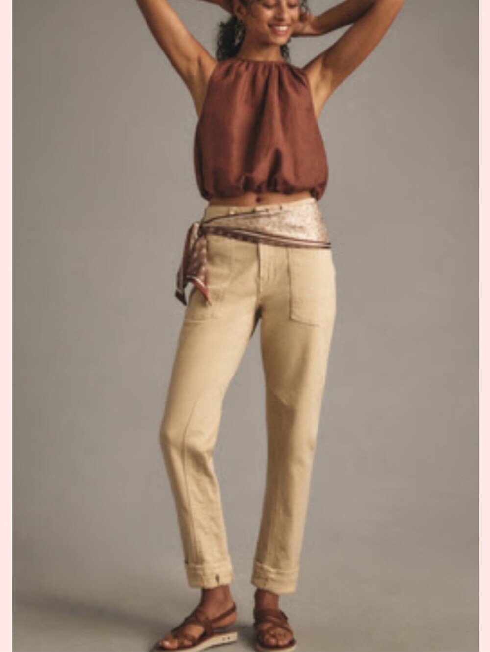 Pilcro The Wanderer Antiqued Ivory 26